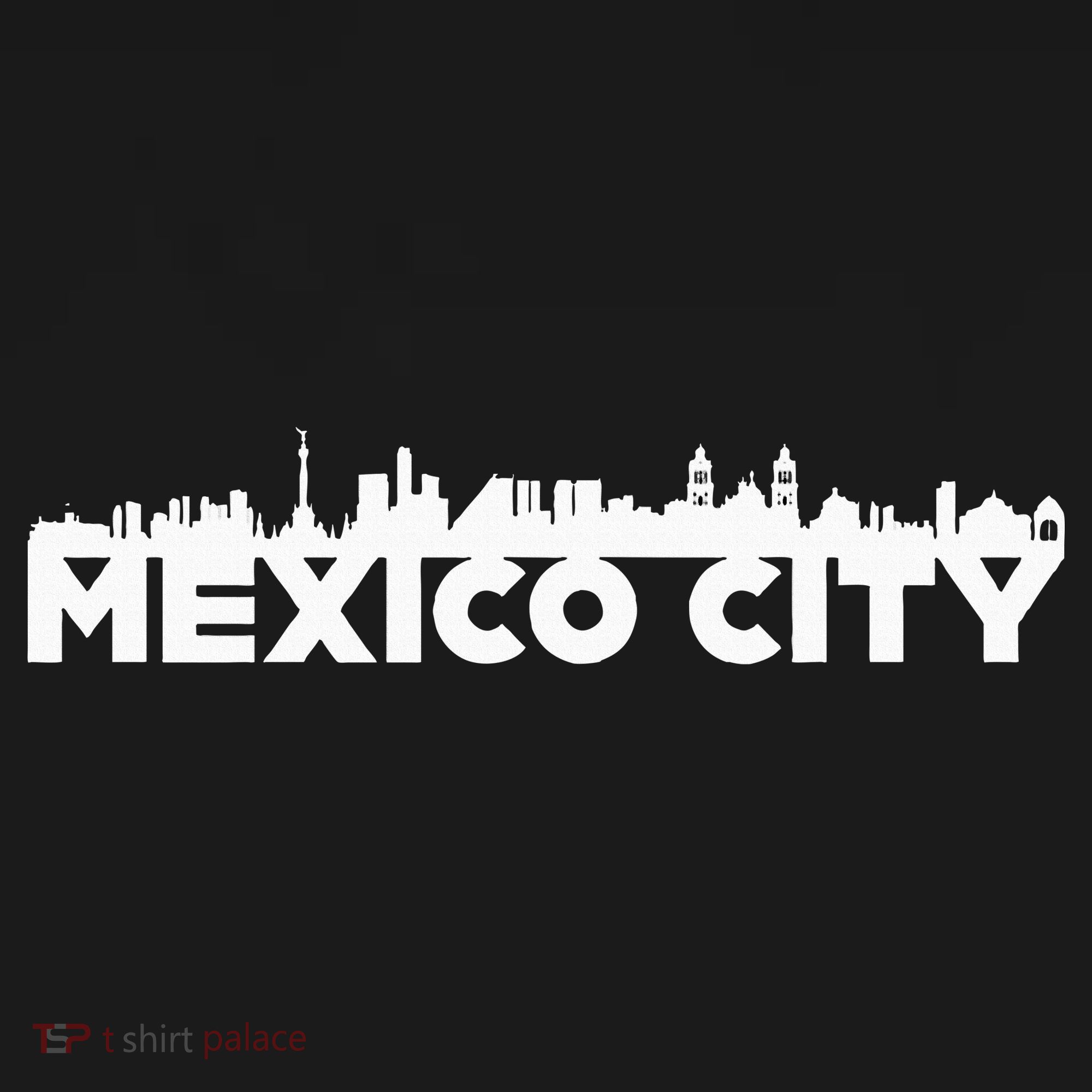 Mexico City Mexico City Skyline Silhouette Outline Sketch Sweatshirt