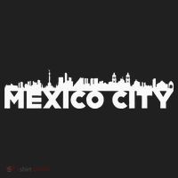 Mexico City Mexico City Skyline Silhouette Outline Sketch Hat thumb 2