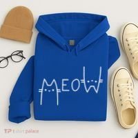 Meow Cat Meow Kitty Funny Cats Mom And Cat Dad Gift Hoodie thumb 4