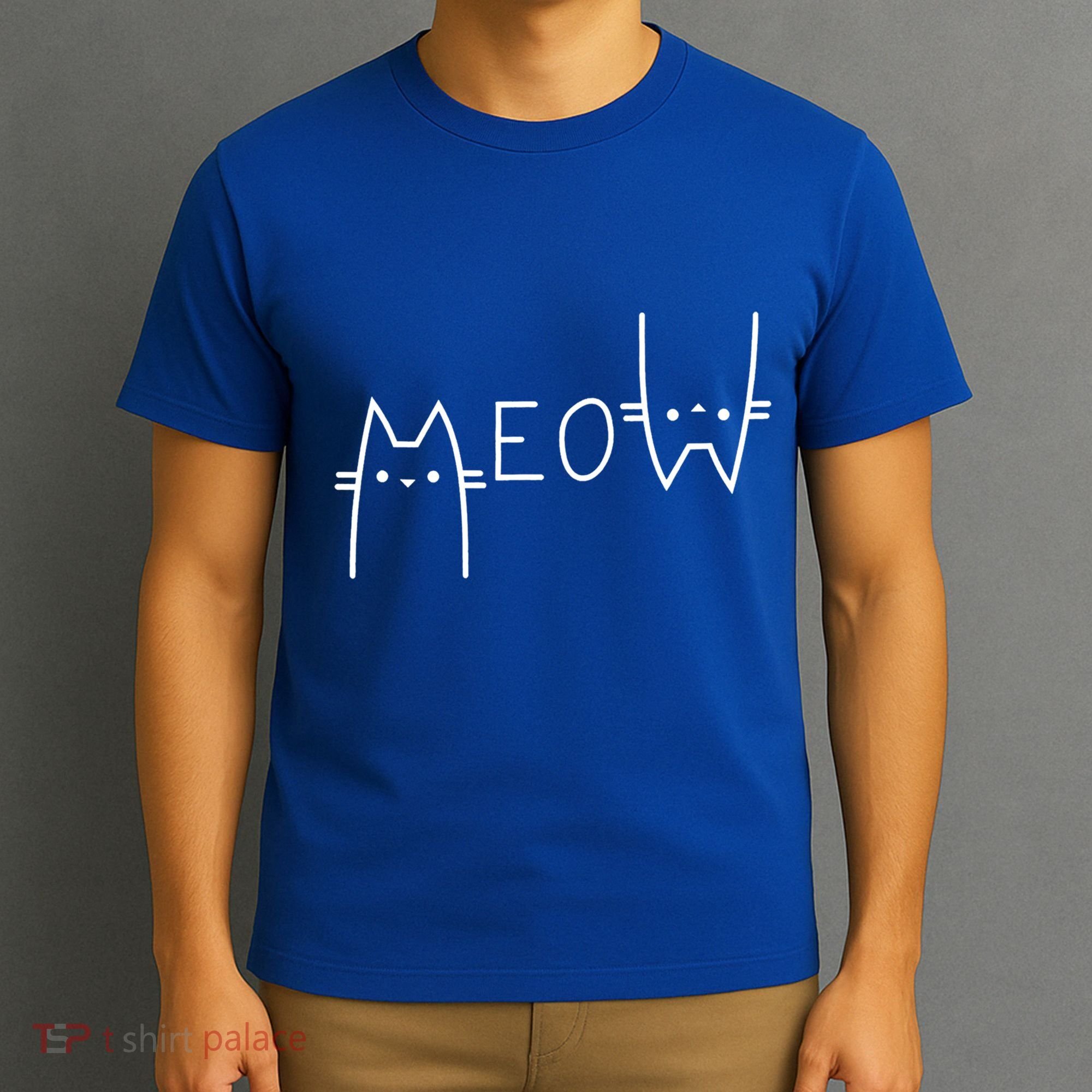 Meow Cat Meow Kitty Funny Cats Mom And Cat Dad Gift T-Shirt