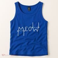 Meow Cat Meow Kitty Funny Cats Mom And Cat Dad Gift Tank Top thumb 2