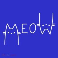 Meow Cat Meow Kitty Funny Cats Mom And Cat Dad Gift Visor thumb 3