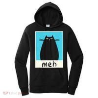 Meh Cat Meow Kitty Cat Lover Japanese Cat Kawaii Anime Women's Hoodie thumb 0
