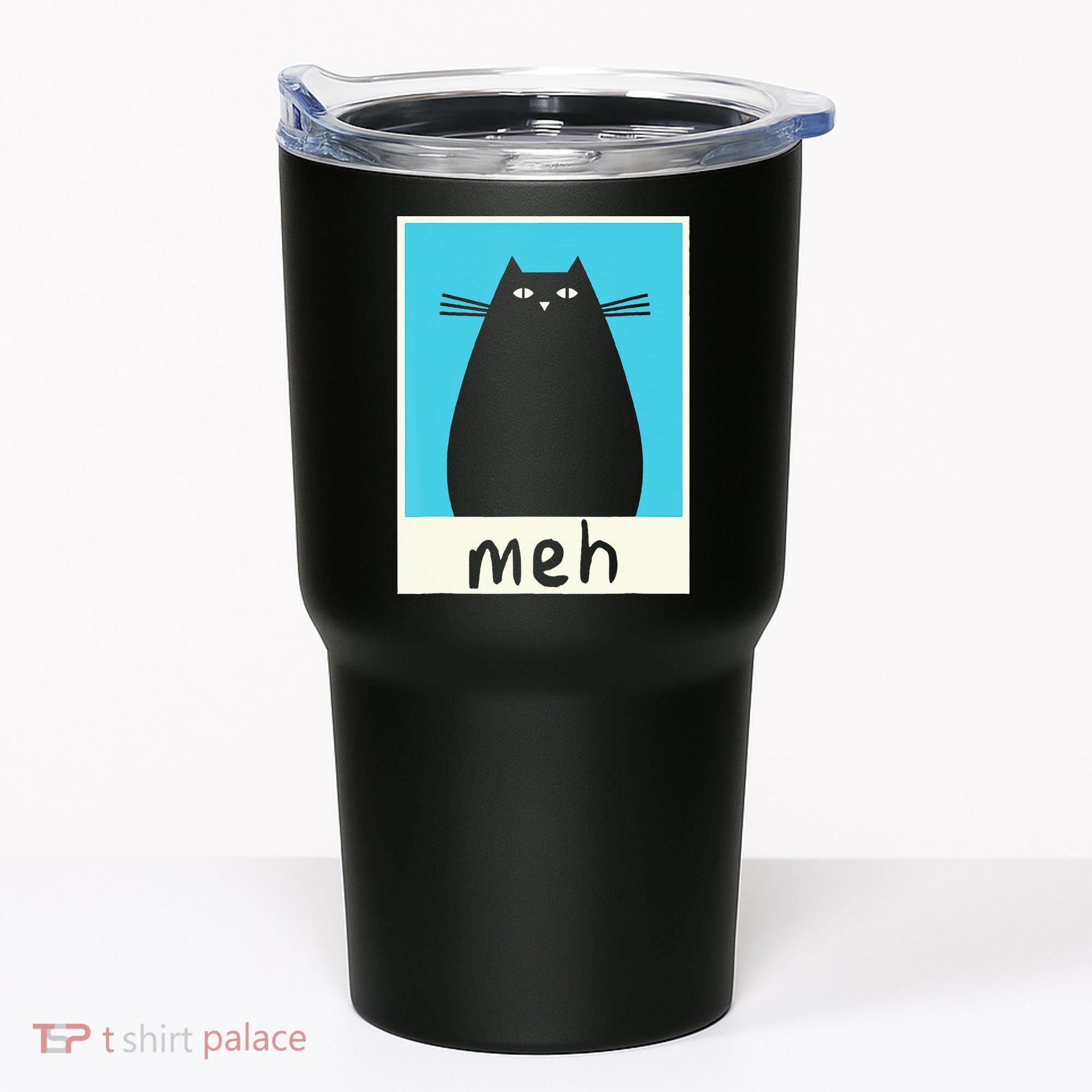 Meh Cat Meow Kitty Cat Lover Japanese Cat Kawaii Anime Tumbler