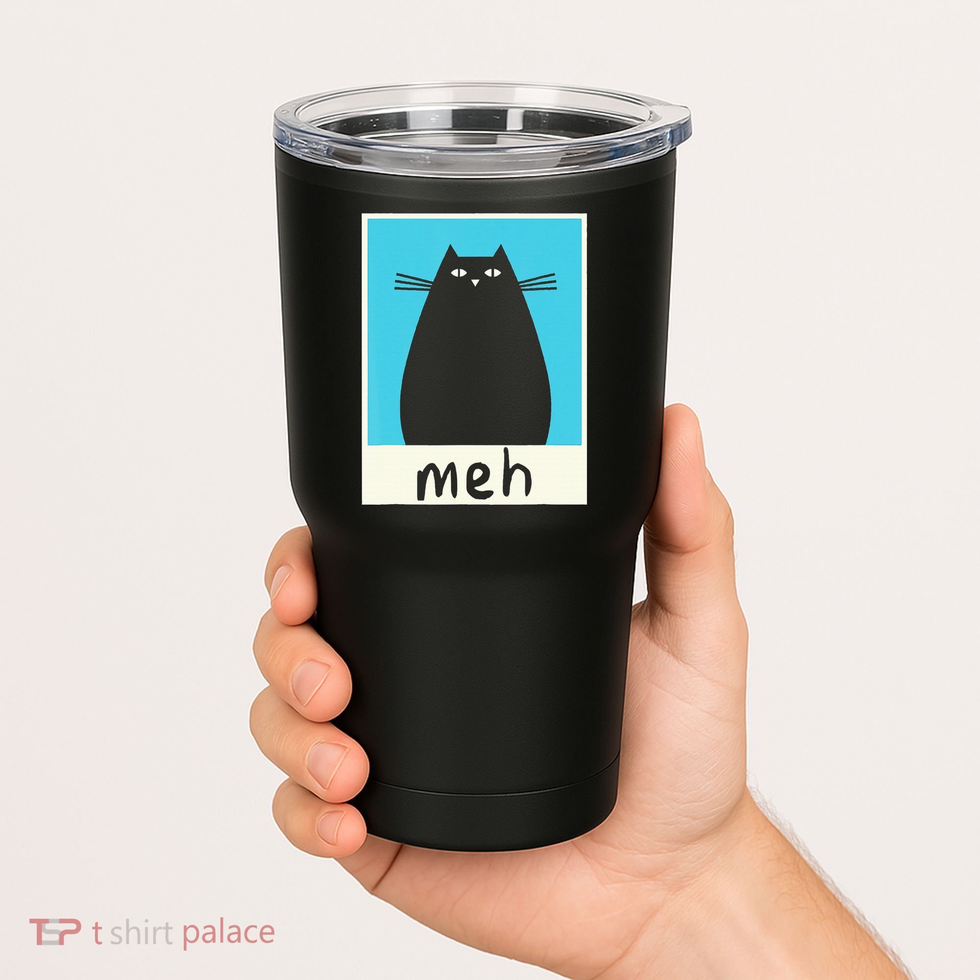 Meh Cat Meow Kitty Cat Lover Japanese Cat Kawaii Anime Tumbler