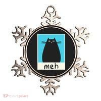 Meh Cat Meow Kitty Cat Lover Japanese Cat Kawaii Anime Ornament thumb 0