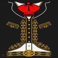 Mariachi Charro Mexican Costume For Cinco De Mayo Halloween Apron thumb 3