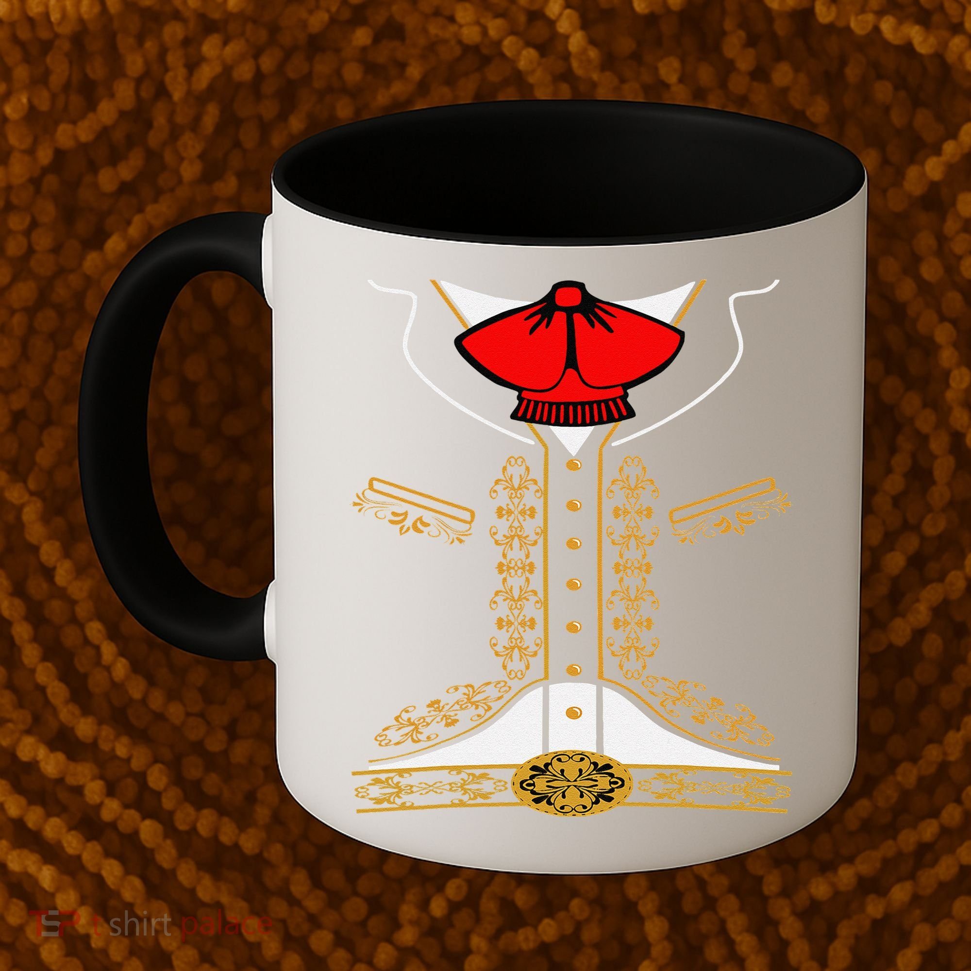 Mariachi Charro Mexican Costume For Cinco De Mayo Halloween Coffee Mug