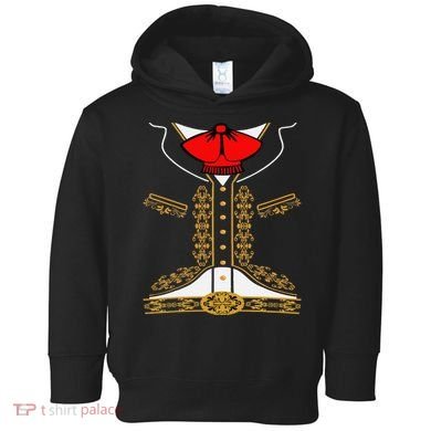 Mariachi Charro Mexican Costume For Cinco De Mayo Halloween Toddler Hoodie