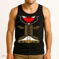 Mariachi Charro Mexican Costume For Cinco De Mayo Halloween Tank Top thumb 3