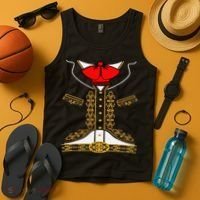 Mariachi Charro Mexican Costume For Cinco De Mayo Halloween Tank Top thumb 4