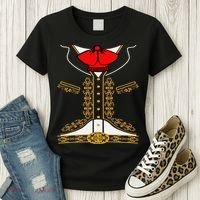 Mariachi Charro Mexican Costume For Cinco De Mayo Halloween Women's T-Shirt thumb 3