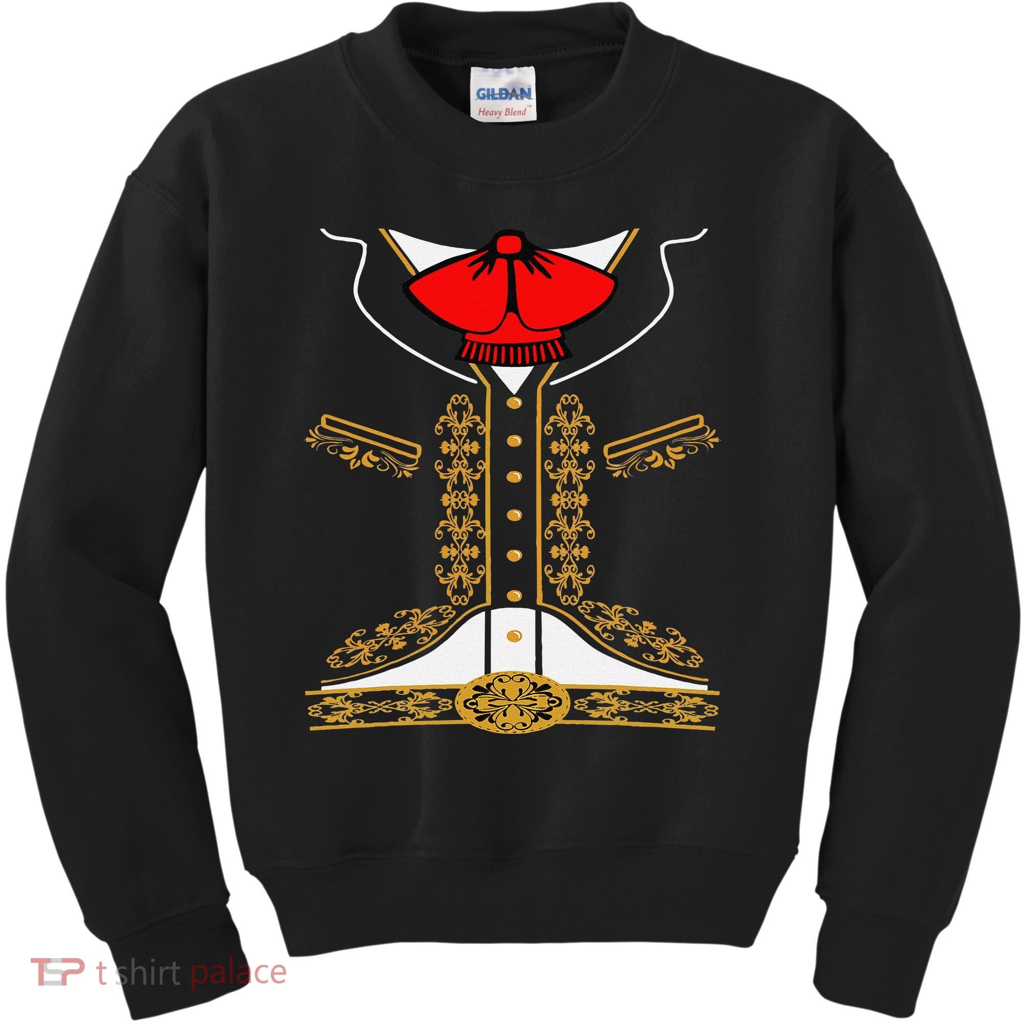 Mariachi Charro Mexican Costume For Cinco De Mayo Halloween Kids Sweatshirt