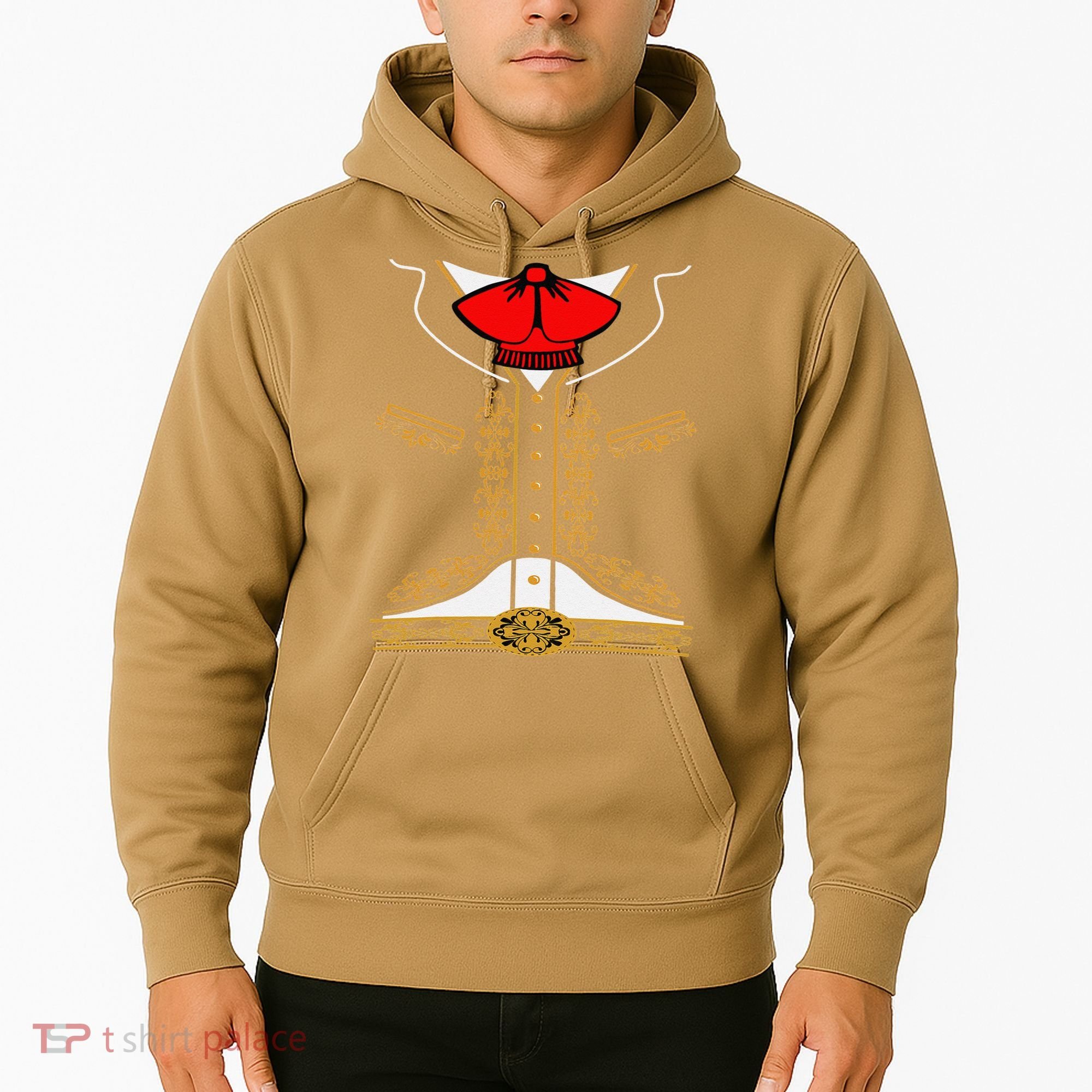 Mariachi Charro Mexican Costume For Cinco De Mayo Halloween Hoodie