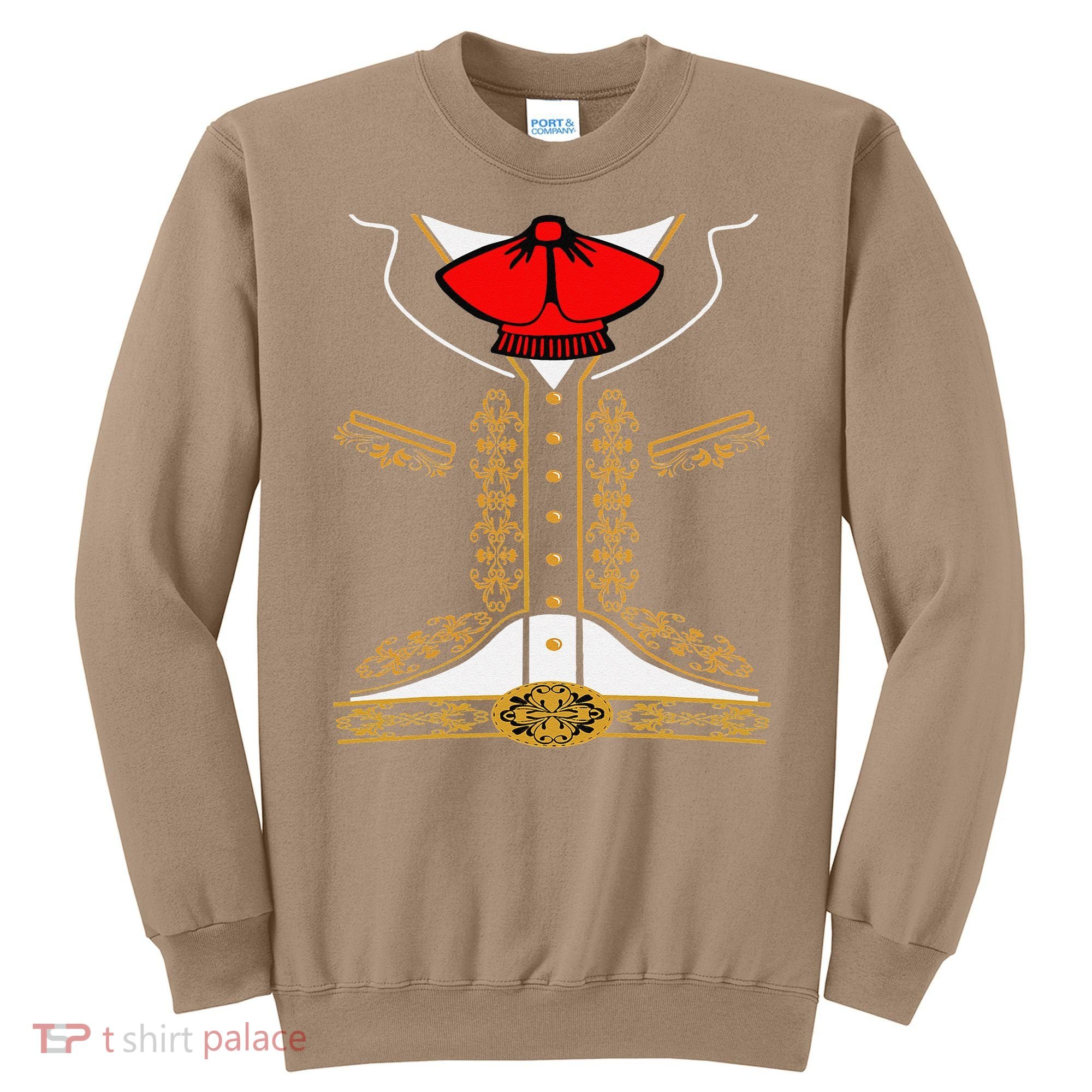 Mariachi Charro Mexican Costume For Cinco De Mayo Halloween Sweatshirt