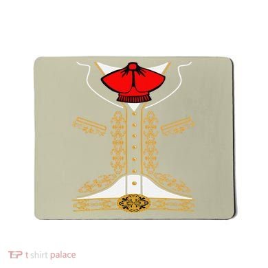 Mariachi Charro Mexican Costume For Cinco De Mayo Halloween Mousepad