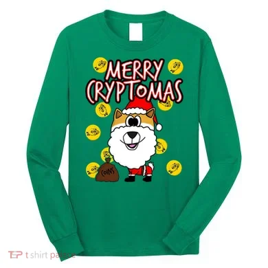 Merry Cryptomas Long Sleeve Shirt
