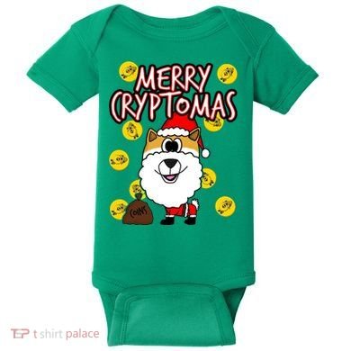 Merry Cryptomas Baby Bodysuit