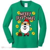 Merry Cryptomas Kids Long Sleeve Shirt thumb 0