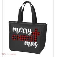 Merry Christ Mas Jesus Birthday Christmas Tote Bag thumb 3
