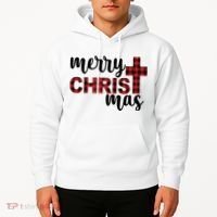 Merry Christ Mas Jesus Birthday Christmas Hoodie thumb 2