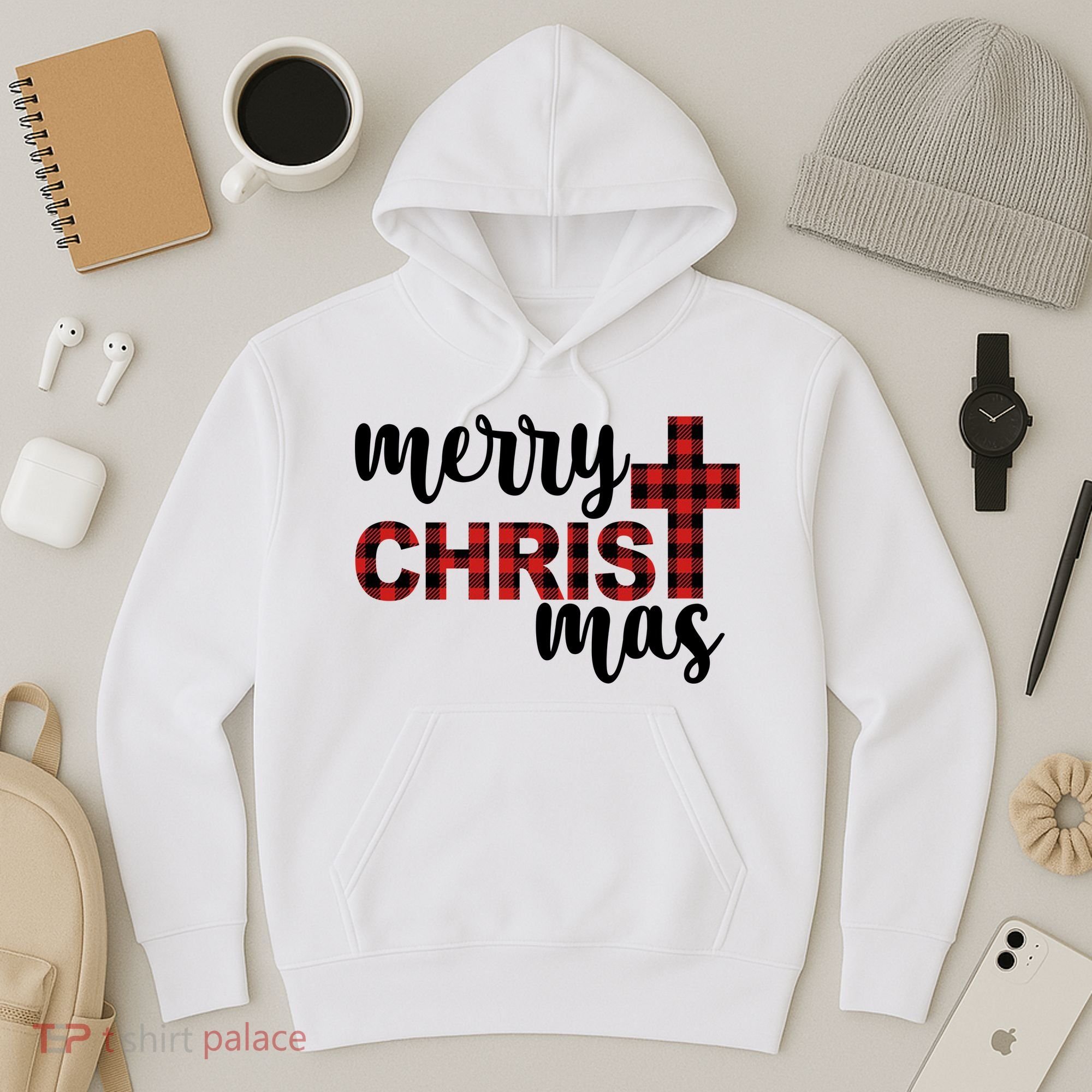 Merry Christ Mas Jesus Birthday Christmas Hoodie