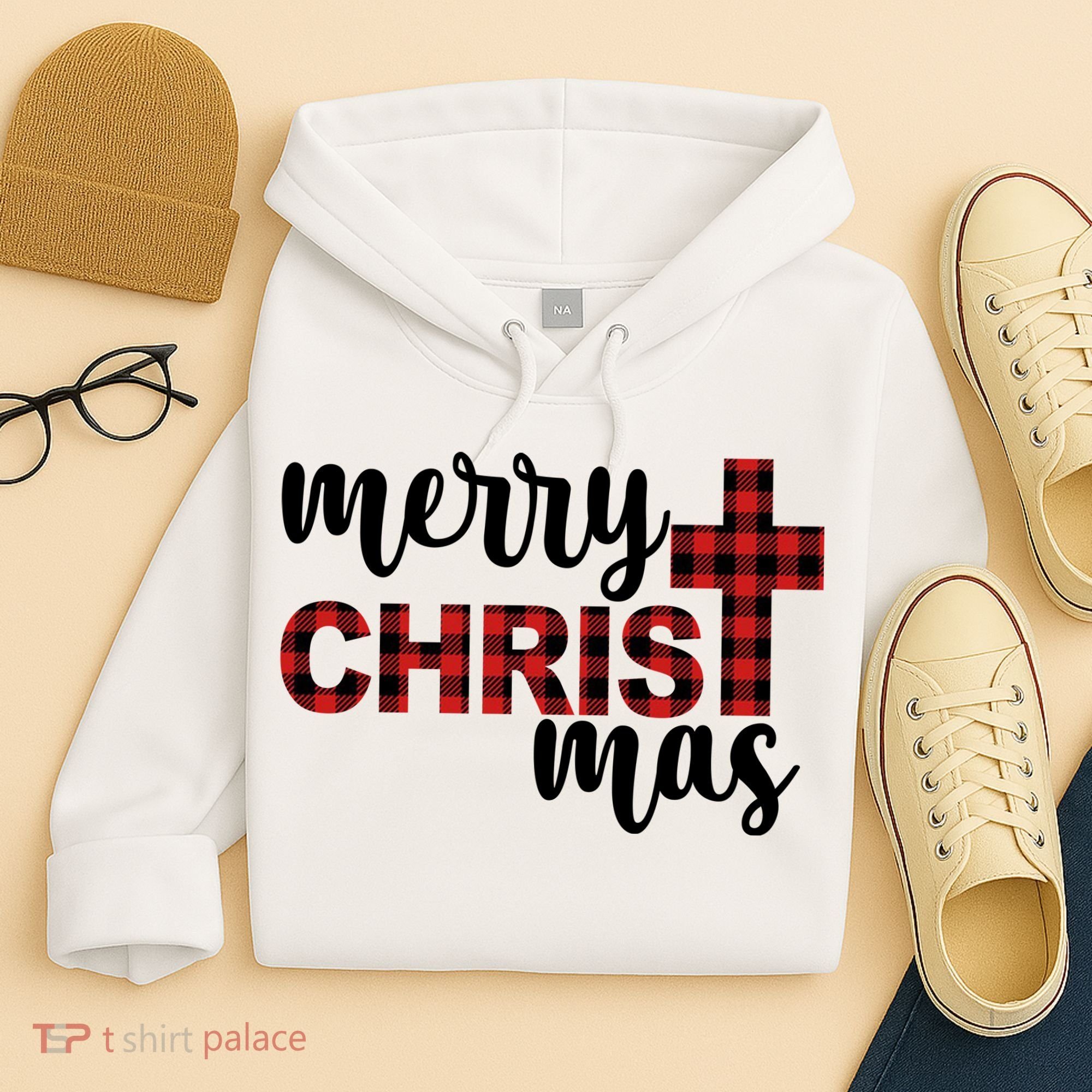 Merry Christ Mas Jesus Birthday Christmas Hoodie