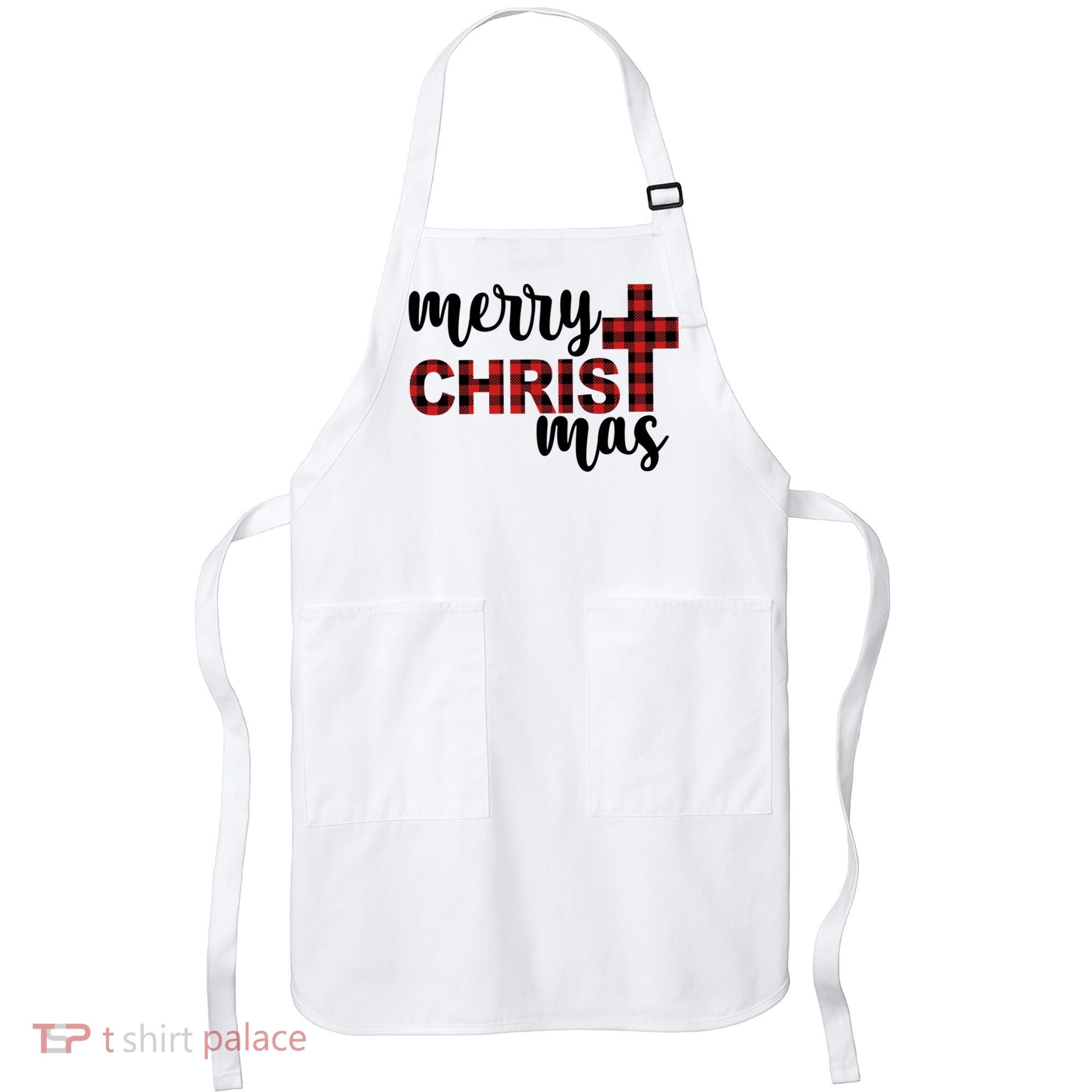 Merry Christ Mas Jesus Birthday Christmas Apron