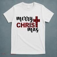 Merry Christ Mas Jesus Birthday Christmas T-Shirt thumb 5