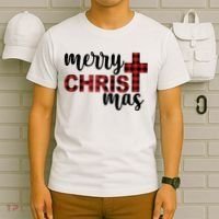 Merry Christ Mas Jesus Birthday Christmas T-Shirt thumb 6