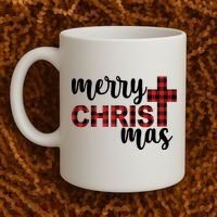 Merry Christ Mas Jesus Birthday Christmas Coffee Mug thumb 2