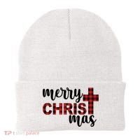Merry Christ Mas Jesus Birthday Christmas Beanie thumb 0
