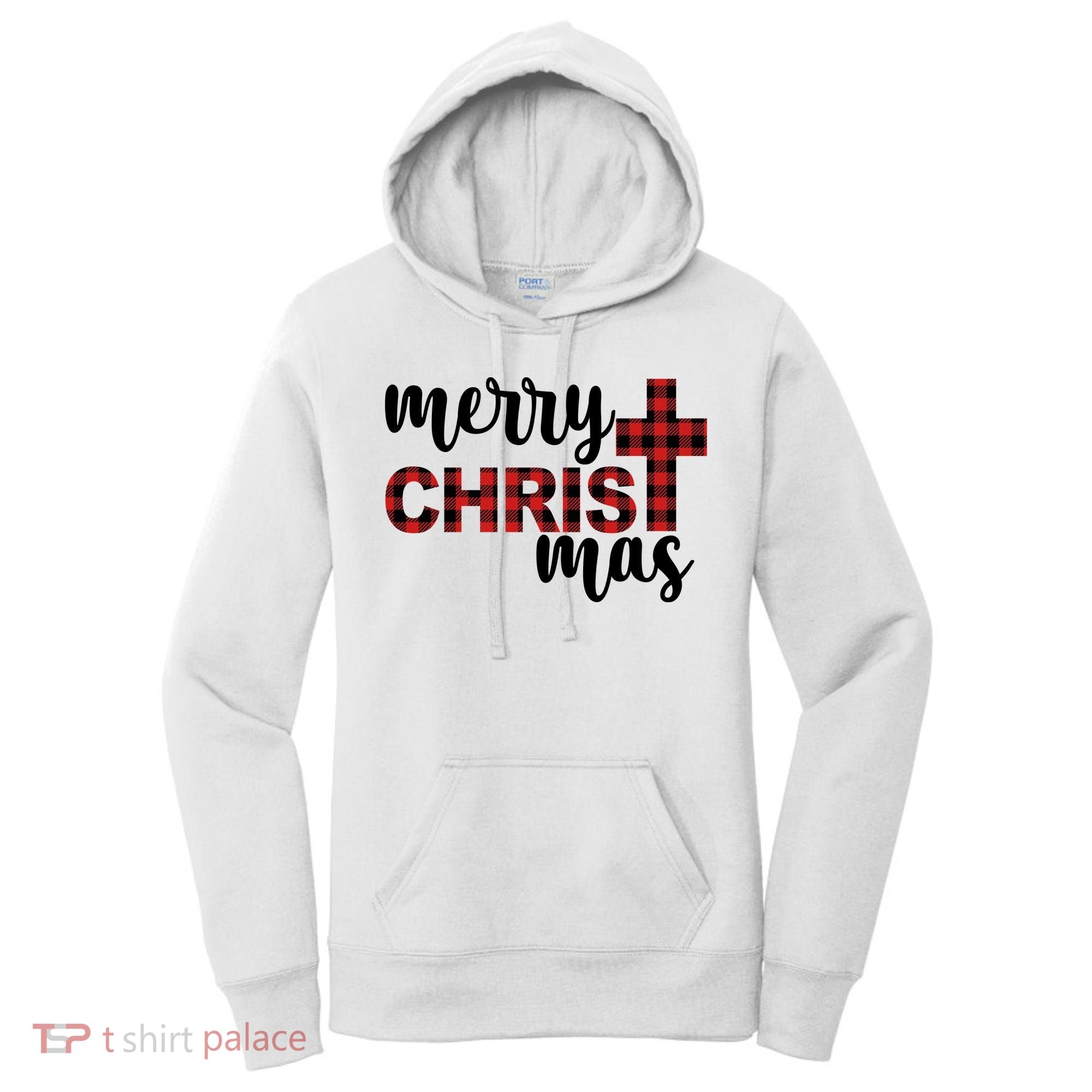 Merry Christ Mas Jesus Birthday Christmas Women's Hoodie