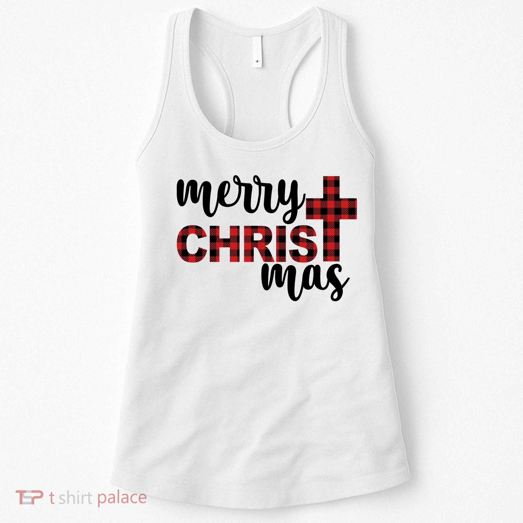 Merry Christ Mas Jesus Birthday Christmas Women's Tank Top