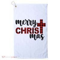 Merry Christ Mas Jesus Birthday Christmas Golf Towel thumb 0