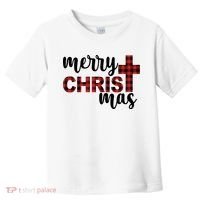 Merry Christ Mas Jesus Birthday Christmas Toddler T-Shirt thumb 0