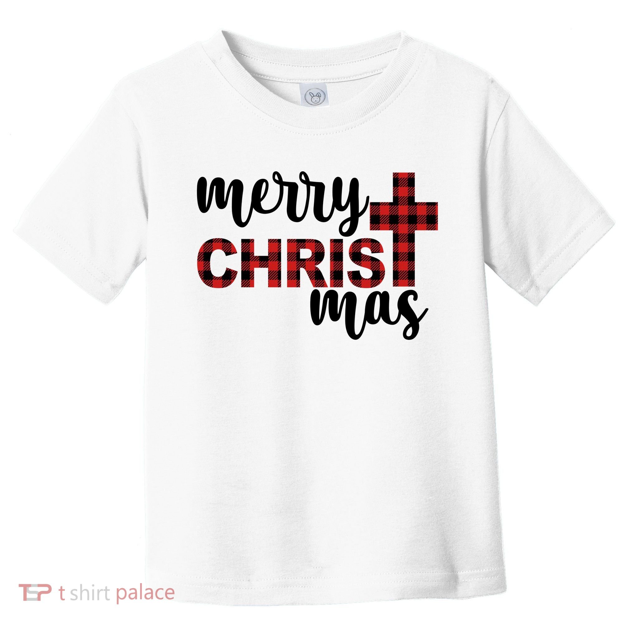 Merry Christ Mas Jesus Birthday Christmas Toddler T-Shirt
