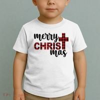 Merry Christ Mas Jesus Birthday Christmas Toddler T-Shirt thumb 2
