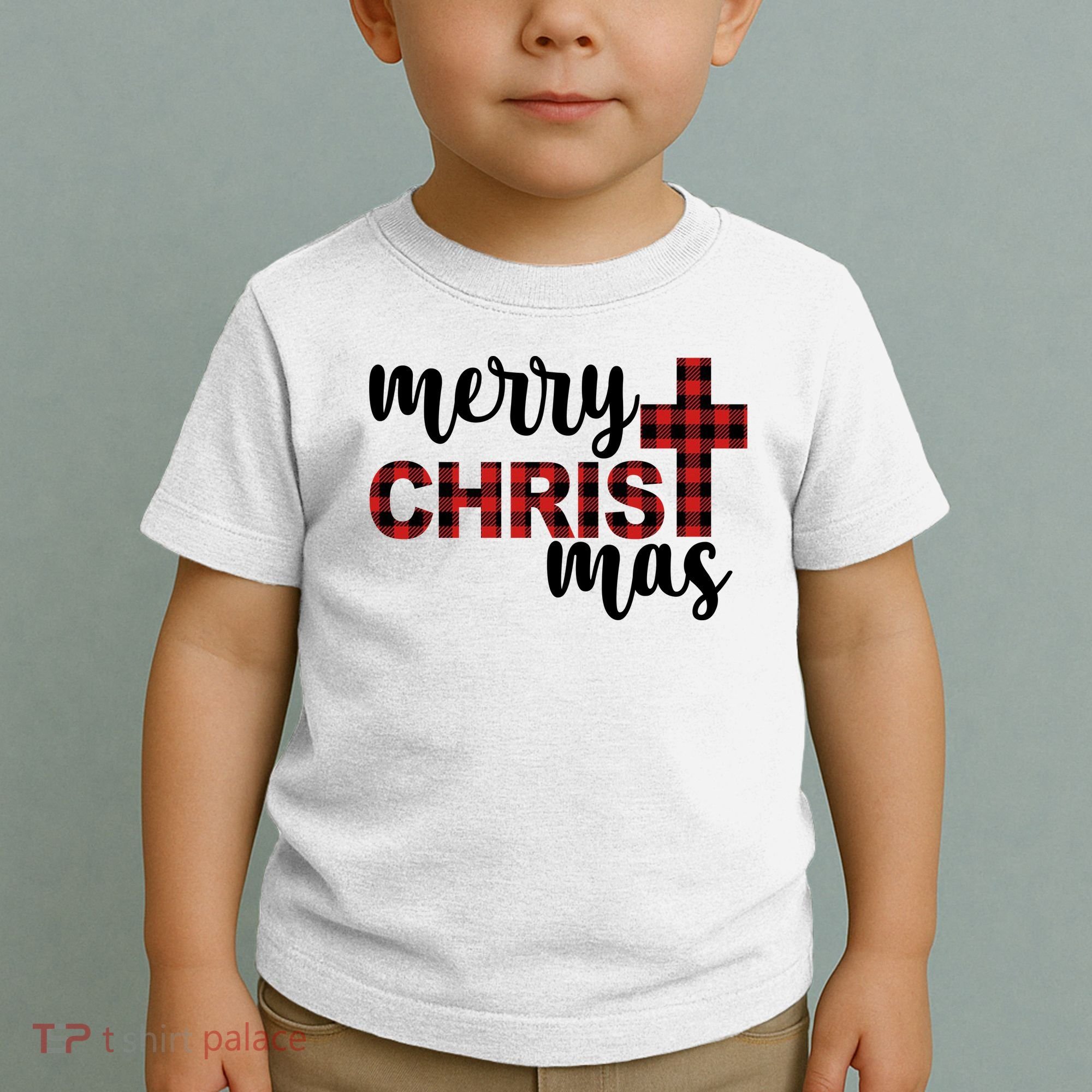 Merry Christ Mas Jesus Birthday Christmas Toddler T-Shirt