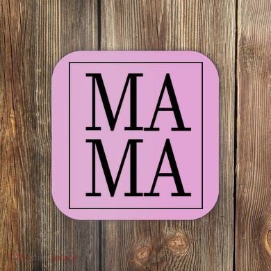 Mama Cute Mother's Day Gift Coaster