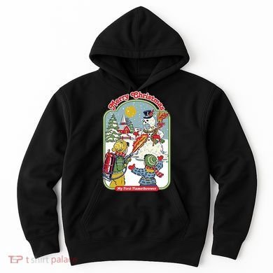 Merry Christmas My First Flamethrower Hoodie