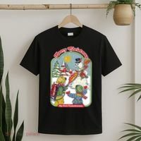 Merry Christmas My First Flamethrower T-Shirt thumb 2