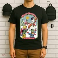 Merry Christmas My First Flamethrower T-Shirt thumb 6
