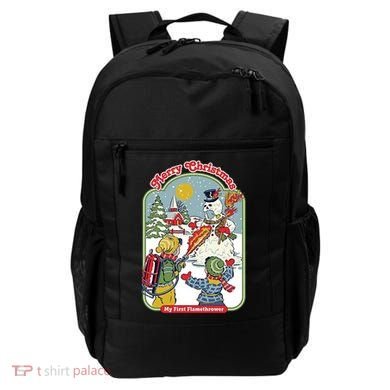 Merry Christmas My First Flamethrower Backpack