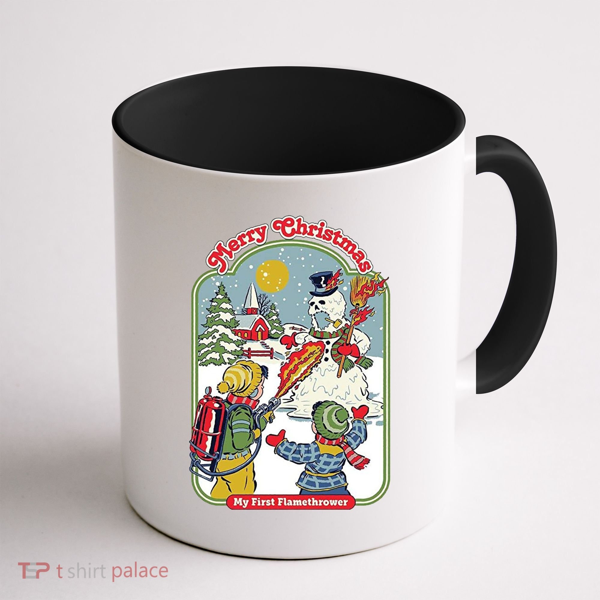 Merry Christmas My First Flamethrower Coffee Mug
