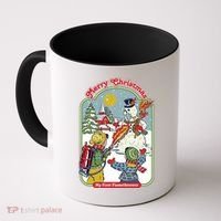 Merry Christmas My First Flamethrower Coffee Mug thumb 0