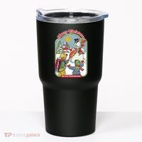 Merry Christmas My First Flamethrower Tumbler thumb 0