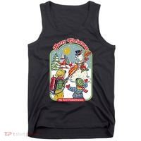 Merry Christmas My First Flamethrower Tank Top thumb 0