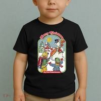Merry Christmas My First Flamethrower Toddler T-Shirt thumb 2