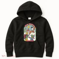 Merry Christmas My First Flamethrower Kids Hoodie thumb 0